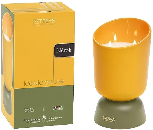 Esteban Neroli Iconic Color Mirisna sveća sa tri fitilja