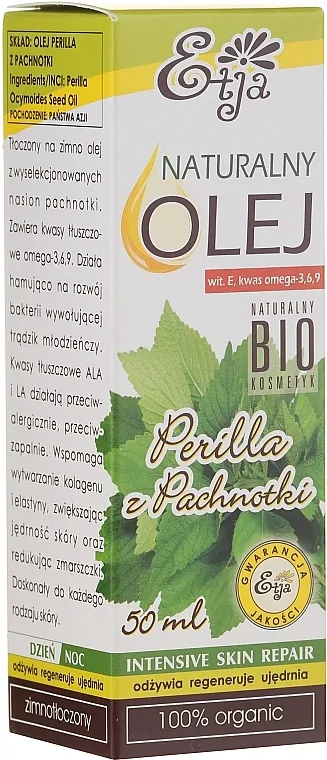 Etja Natural Perilla Leaf Oil Prirodno ulje perile