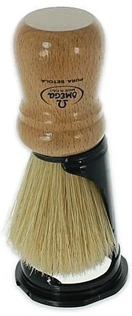 Četka za brijanje sa stalkom Omega Pennello Barba Setola