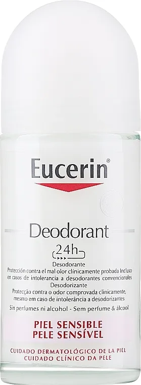 Eucerin Deodorant Empfindliche Haut 24h roll-on Kuglični dezodorans