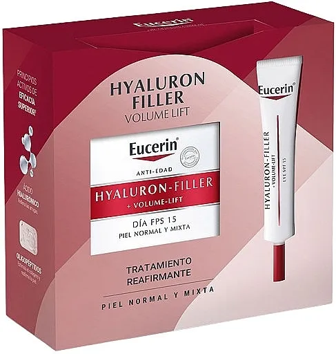 Eucerin Hyaluron-Filler (d/cr/50ml + eye/cr/15ml) Set