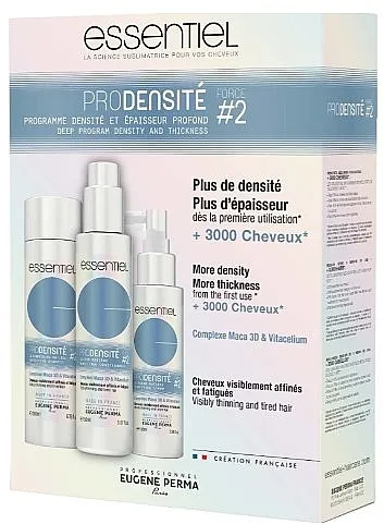 Eugene Perma Essentiel Pro Densite Force #2(shm/200ml + mask/150ml + ser/100ml) Set "Ekspresni program 2"
