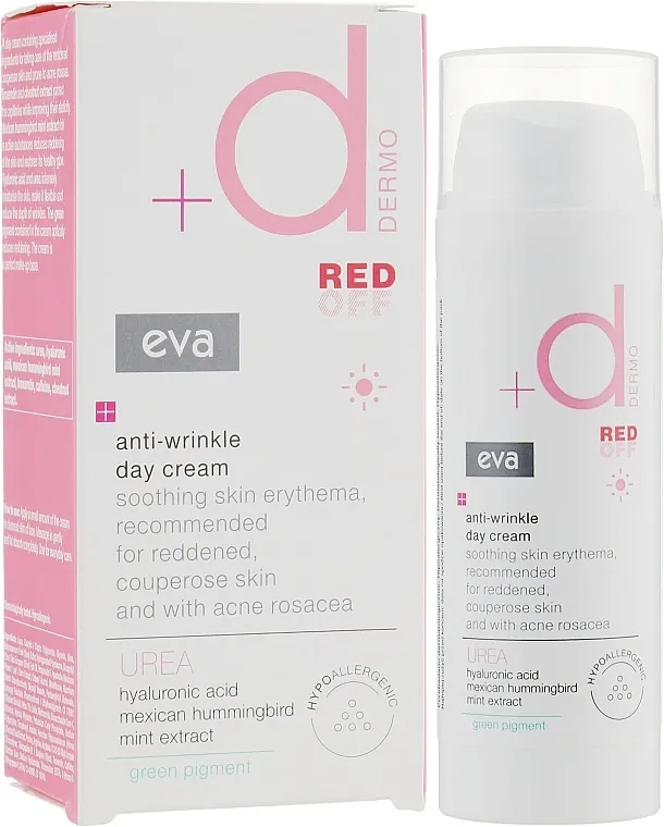 Eva Dermo Red Off Day Cream Dnevna krema protiv bora