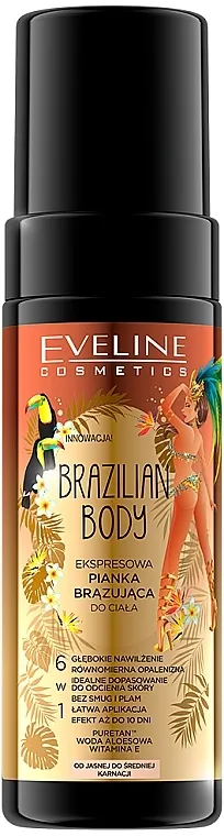 Eveline Cosmetics Brazilian Body Pena za samopotamnjivanje