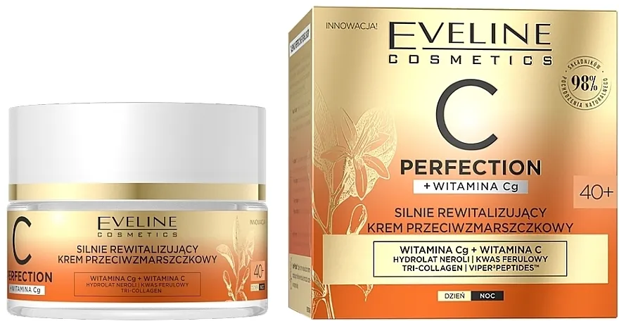 Eveline Cosmetics C Perfection Revitalizing Anti-Wrinkle Cream Revitalizirajuća krema za lice protiv bora 40+