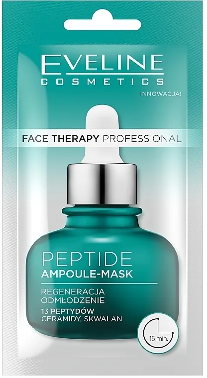 Eveline Cosmetics Face Therapy Professional Ampoule Face Mask Ampula krema maska "Peptidi" za lice