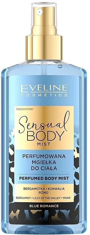 Eveline Cosmetics Sensual Body Mist Blue Romance Parfimisani sprej za telo