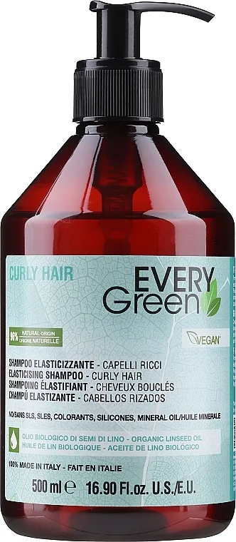 EveryGreen Curly Elasticising Shampoo Šampon za kovrčavu kosu