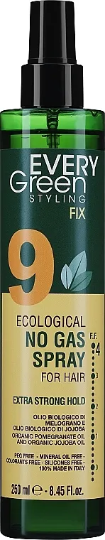 EveryGreen Styling Fix Eco Spray No Gas Extra Strong Hold Ekološki lak u spreju bez gasa