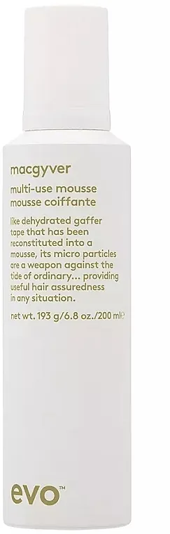 Evo Macgyver Multi-Use Mousse Mousse za oblikovanje kose