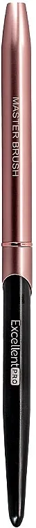 Excellent Pro Master Brush Gel Četkica za gel "Pink &amp; Black" Owal br.4