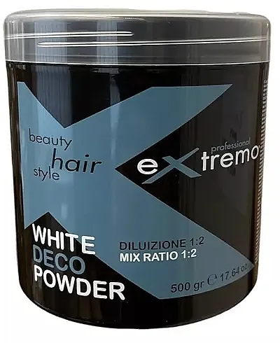 Extremo White Deco Powder Posvetljujući prah za kosu