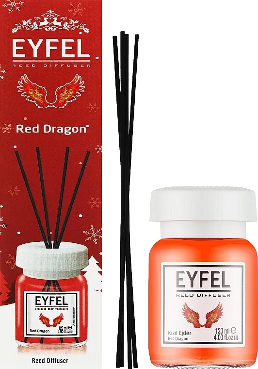 Eyfel Perfume Red Dragon Reed Diffuser Mirisni difuzer Crveni Zmaj