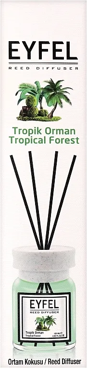 Eyfel Perfume Reed Diffuser Tropic Forest Aroma difuzor "Tropska šuma"