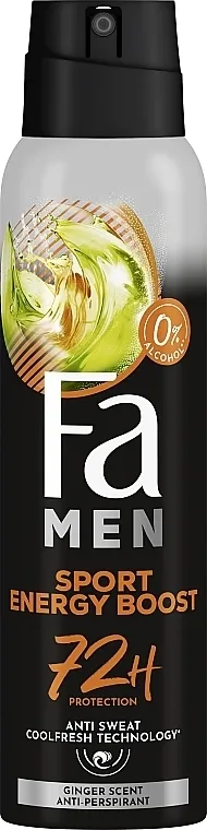 Fa Men Sport Energy Boost Deodorant Spray Dezodorans u spreju
