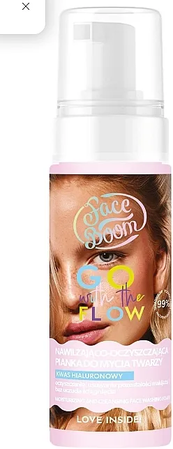 FaceBoom Go With the Flow Face Foam Hidratantna i čisteća pena za lice