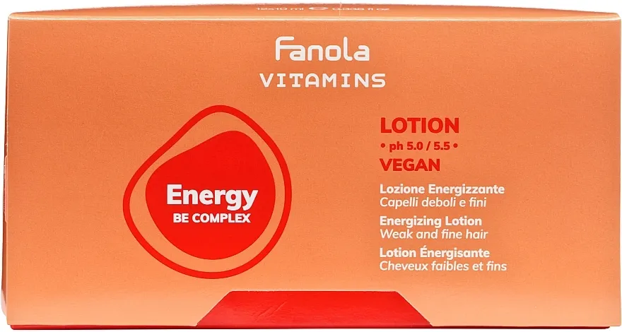 Fanola Vitamins Energy Be Complex Lotion Set