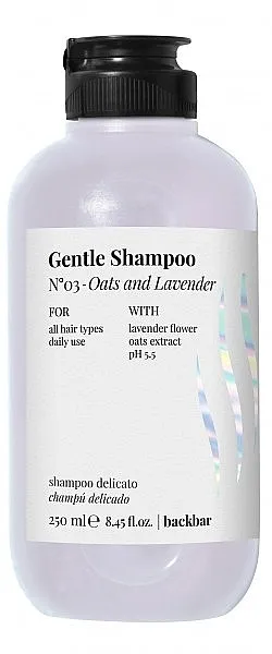 Farmavita Back Bar No3 Gentle Shampoo Oats And Lavender Šampon "Zob i lavanda"