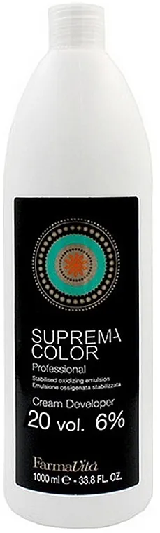 Farmavita Suprema Color Cream Developer 20 vol Oksidator 6%