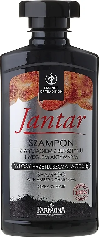 Farmona Jantar Detoxifying Shampoo With Active Charcoal Detoksikacijski šampon s aktivnim ugljenom