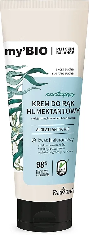 Farmona My'bio Moisturizing Humectant Hand Cream Atlantic Algae Krema za ruke "Atlantske alge"