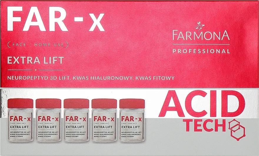 Farmona Professional Acid Tech Far-X Extra Lift Home Use Serum za učvršćivanje lica za kućnu njegu