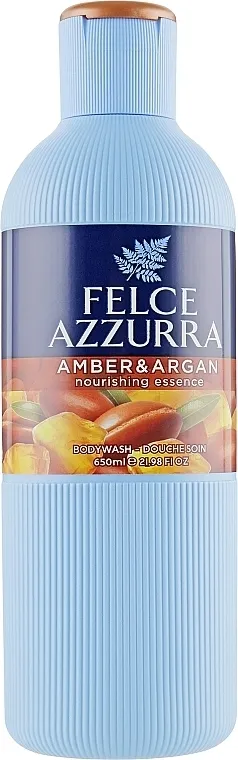 Felce Azzurra Ambra &amp; Argan Nourishing Essence Gel za tuširanje