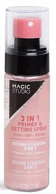 Fiksator šminke Magic Studio 3In 1 Primer &amp; Setting Spray