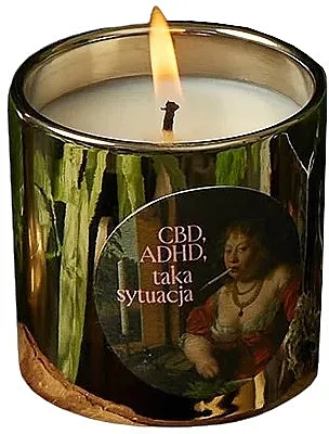 Flagolie Sveća od soje CBD, ADHD, takva situacija
