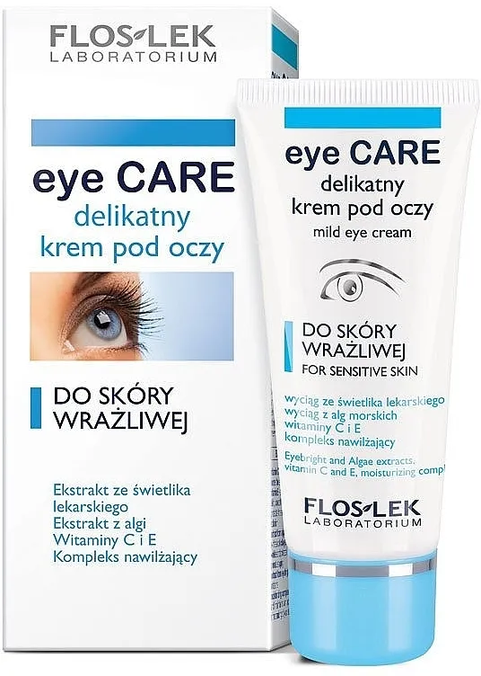 Floslek Eye Care Mild Eye Cream For Sensitive Skin Krema za osjetljivu kožu oko očiju