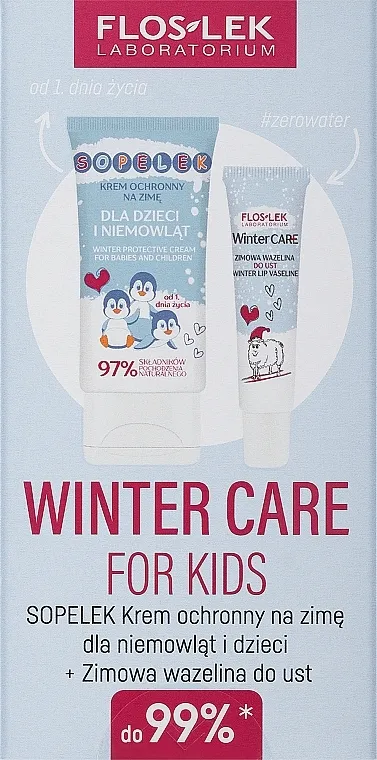 Floslek Winter Care (cr/40ml/lip/balm/10g) Set