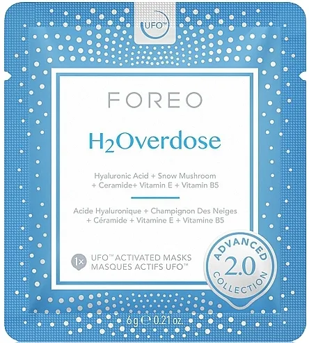 Foreo UFO H2Overdose 2.0 Advanced Collection Activated Mask Maska za lice