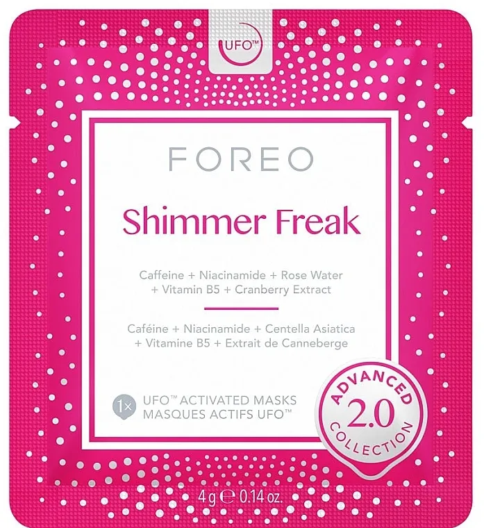 Foreo UFO Shimmer Freak 2.0 Advanced Collection Activated Mask Set