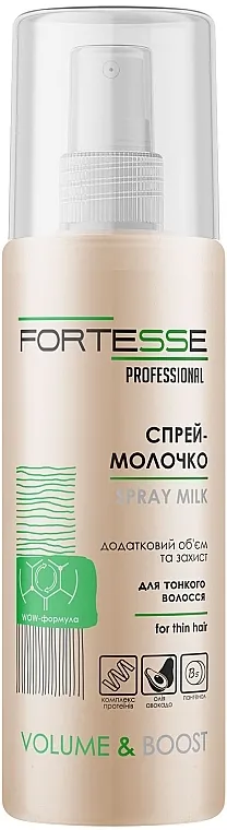 Fortesse Professional Volume &amp; Boost Spray Milk Mleko za volumen