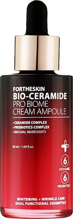 Fortheskin Bio-Ceramide Pro Biome Cream Ampoule Serum krema za lice sa ceramidima