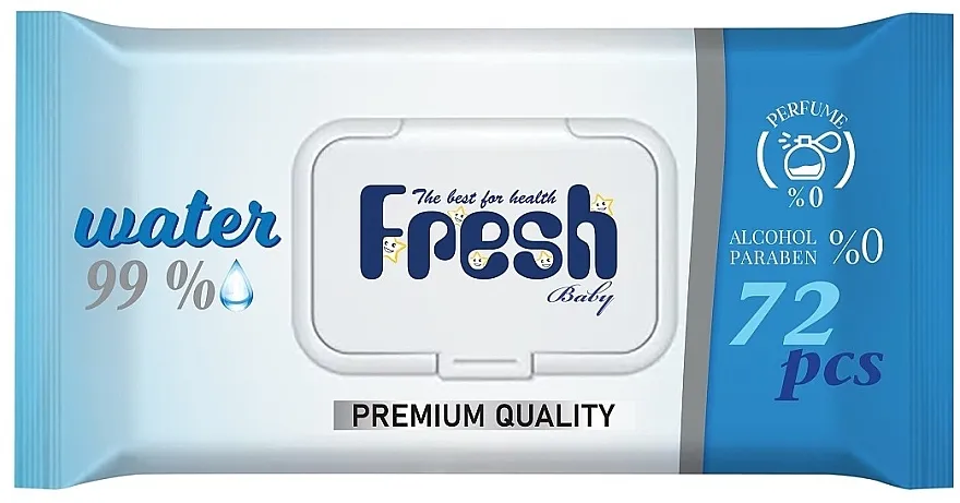 Fresh Baby 99% Water Blue Wipes Geparlys Glenn Perri Unconditional