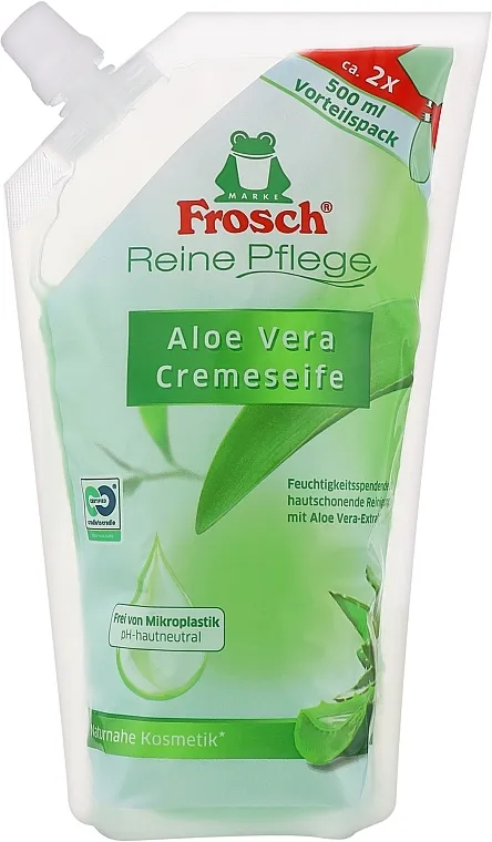 Frosch Pure Care Liquid Soap (dojpak) Tekući sapun "Aloe Vera"