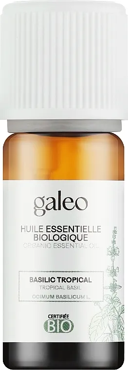 Galeo Organic Essential Oil Basilic Tropical Organsko eterično ulje tropskog bosiljka
