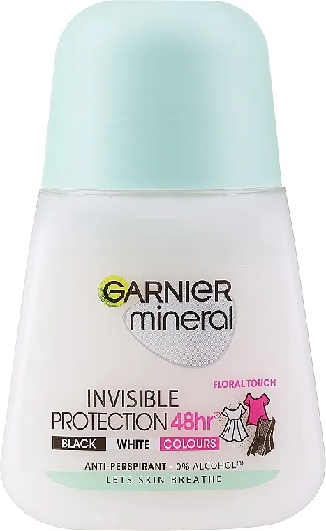 Garnier Mineral Invisible Anti Perspirant Deodorant Roll On Roll-on deodorans