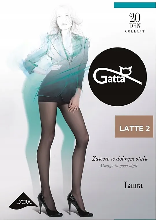 Gatta Čarape Laura 20 Den, latte 2