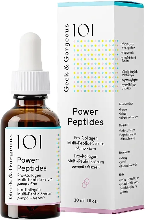 Geek &amp; Gorgeous Power Peptide Serum za lice