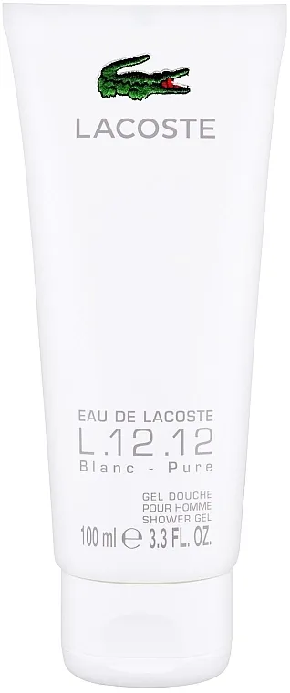 Gel za tuširanje Lacoste Eau De L.12.12 Blanc