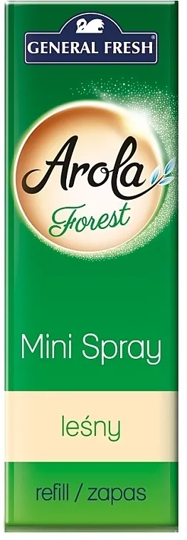 General Fresh Arola Forest Mini Spray Refill Mali osveživač vazduha „Šuma“ (zamenski uložak)