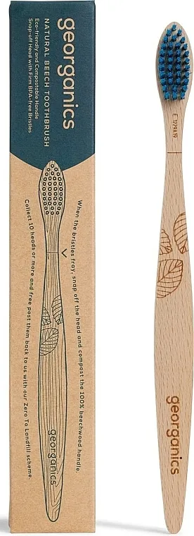 Georganics Toothbrush Četkica za zube, plava