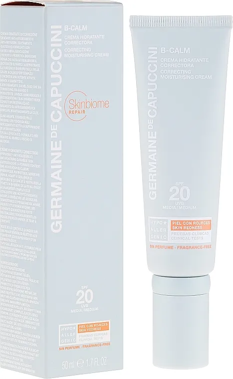 Germaine de Capuccini B-Calm Correcting Moisturising Cream SPF20 Korektivna krema za lice