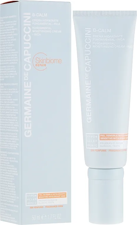 Germaine de Capuccini B-Calm Fundamental Moisturising Cream Rich Hidratantna krema za lice