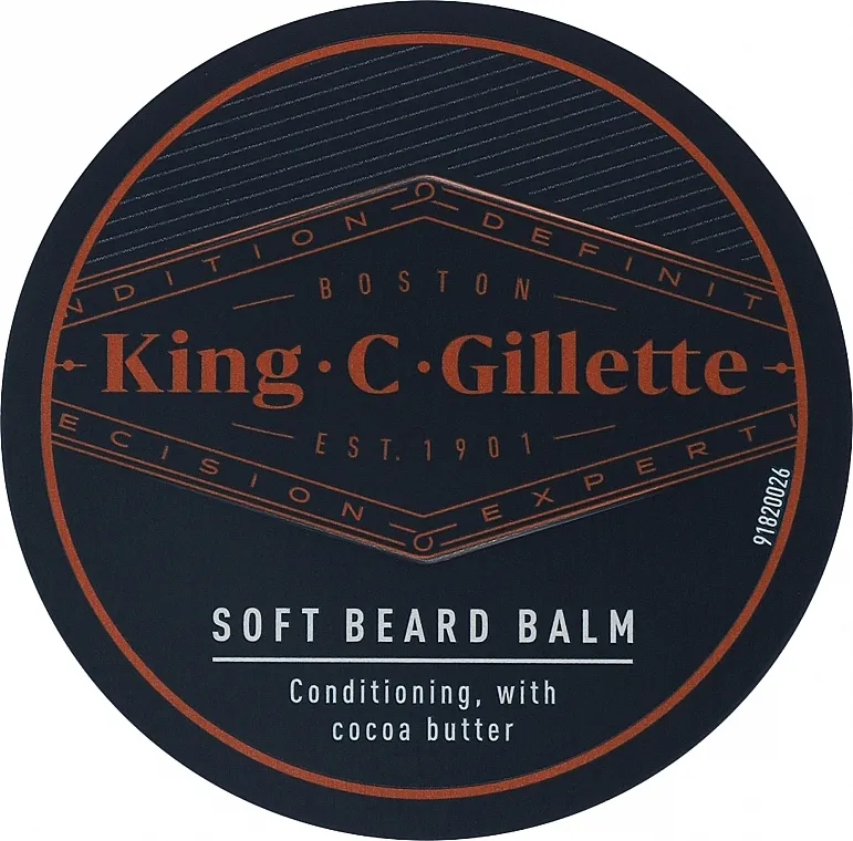Gillette King C. Gillette Balzam za omekšavanje brade sa kakao puterom