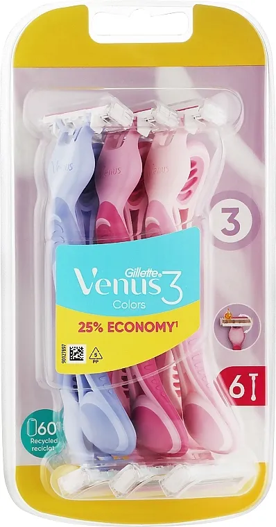 Gillette Venus Simply 3 Plus Set britvica za jednokratnu upotrebu, 6 kom, opcija 1