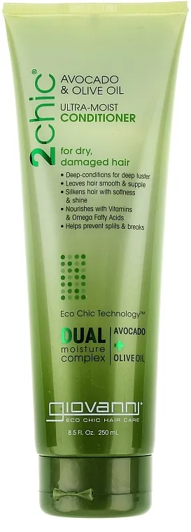 Giovanni 2chic Ultra-Moist Conditioner Avocado &amp; Olive Oil Hidratantni regenerator za kosu