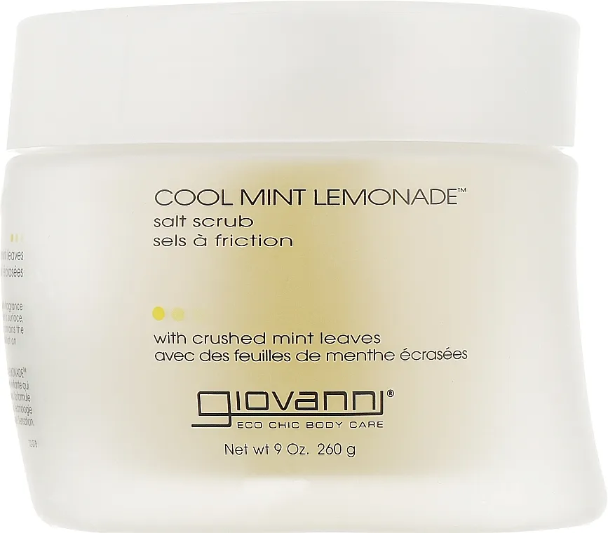 Giovanni Cool Mint Lemonade Salt Scrub Piling za telo 'Menta Limunada'